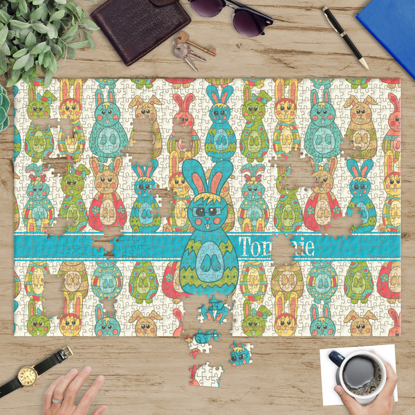 Fun Easter Bunnies Jigsaw Puzzle 1014 Piece - In Context
