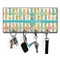 Fun Easter Bunnies Key Hanger w/ 4 Hooks w/ Graphics and Text