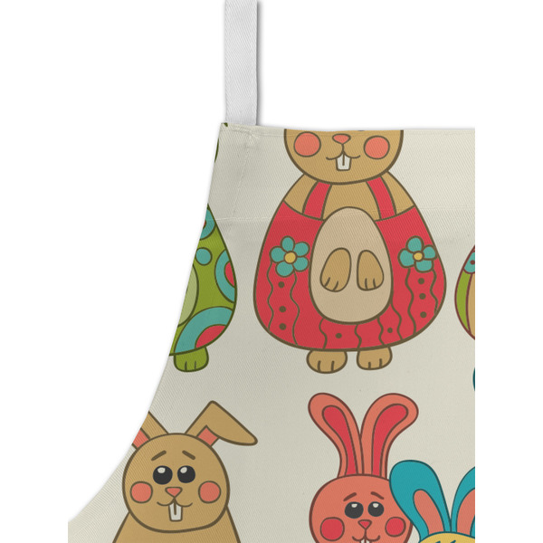 Fun Easter Bunnies Kid's Aprons - Detail