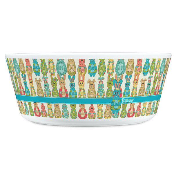 Fun Easter Bunnies Kids Bowls - FRONT