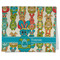 Fun Easter Bunnies Kitchen Towel - Poly Cotton - Folded Half