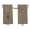 Fun Easter Bunnies Large Burlap Gift Bags - Front Approval
