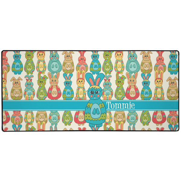 Custom Fun Easter Bunnies Gaming Mouse Pad (Personalized)