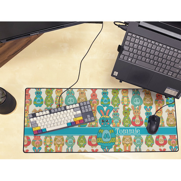 Fun Easter Bunnies Large Gaming Mats - LIFESTYLE