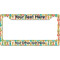 Fun Easter Bunnies License Plate Frame - Style B (Personalized)