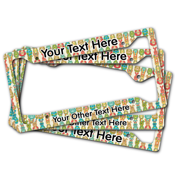 Fun Easter Bunnies License Plate Frames - (PARENT MAIN)