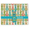 Fun Easter Bunnies Single-Sided Linen Placemat - Single w/ Name or Text