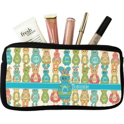 Fun Easter Bunnies Makeup / Cosmetic Bag - Small (Personalized)