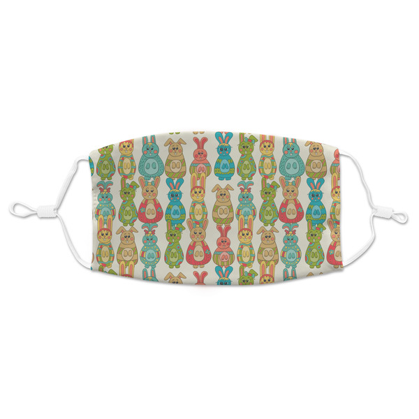 Custom Fun Easter Bunnies Adult Cloth Face Mask - Standard