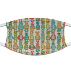 Fun Easter Bunnies Cloth Face Mask (T-Shirt Fabric)