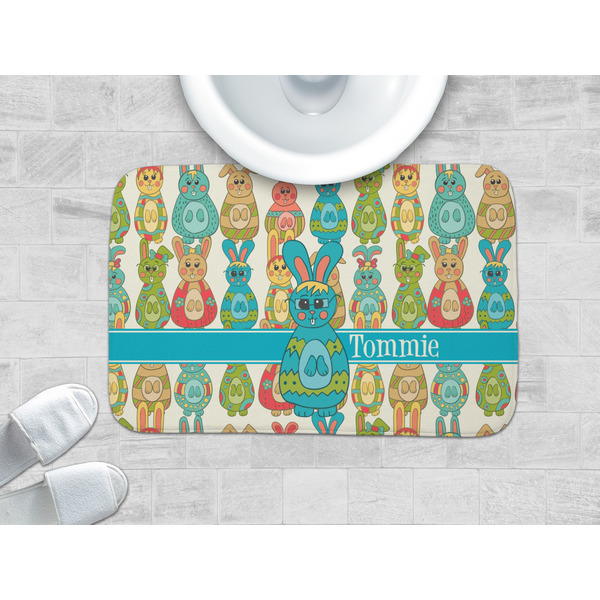 Fun Easter Bunnies Memory Foam Bath Mat - LIFESTYLE 34x21