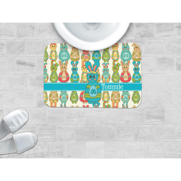 Fun Easter Bunnies Memory Foam Bath Mat - LIFESTYLE