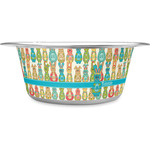 Fun Easter Bunnies Stainless Steel Dog Bowl - Small (Personalized)