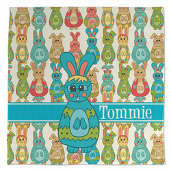 Fun Easter Bunnies Microfiber Dish Towel (Personalized)