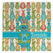 Fun Easter Bunnies Microfiber Dish Towel (Personalized)