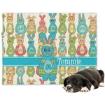 Fun Easter Bunnies Dog Blanket (Personalized)