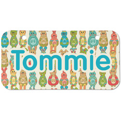 Fun Easter Bunnies Mini/Bicycle License Plate (2 Holes) (Personalized)