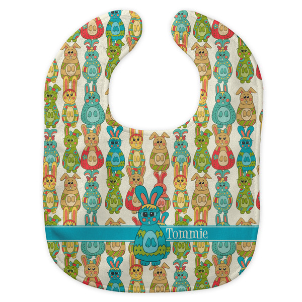 Fun Easter Bunnies New Bib Flat Approval