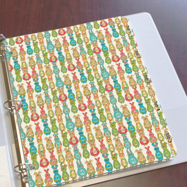 Fun Easter Bunnies Page Dividers - Set of 5 - In Context