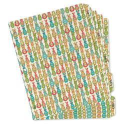 Fun Easter Bunnies Binder Tab Divider - Set of 5 (Personalized)