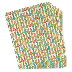 Fun Easter Bunnies Binder Tab Divider Set (Personalized)