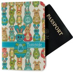 Fun Easter Bunnies Passport Holder - Fabric (Personalized)