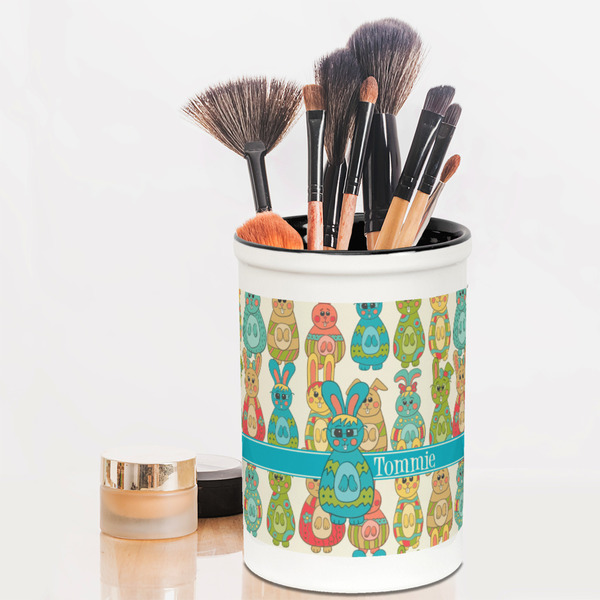Fun Easter Bunnies Pencil Holder - LIFESTYLE makeup
