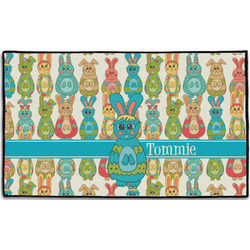 Fun Easter Bunnies Door Mat - 60"x36" (Personalized)