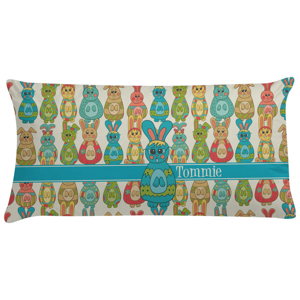 Custom Fun Easter Bunnies Pillow Case (Personalized)