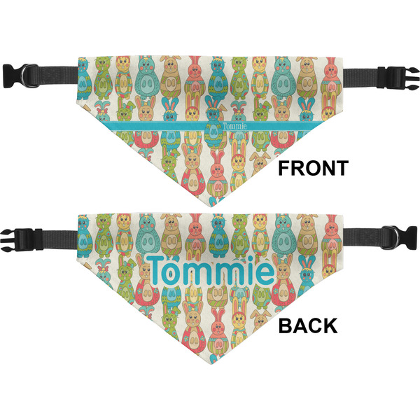Fun Easter Bunnies Pet Bandana Approval