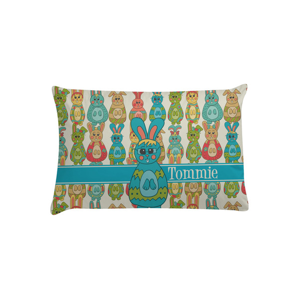 Custom Fun Easter Bunnies Pillow Case - Toddler (Personalized)