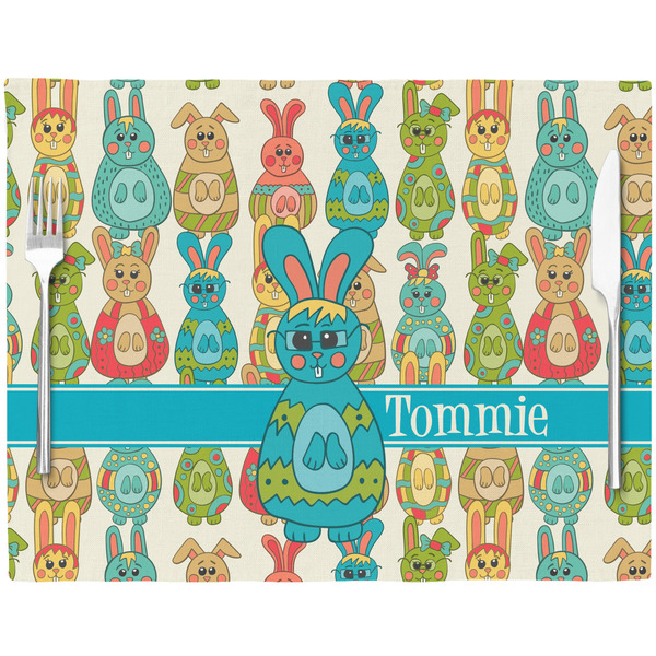 Fun Easter Bunnies Placemat with Props