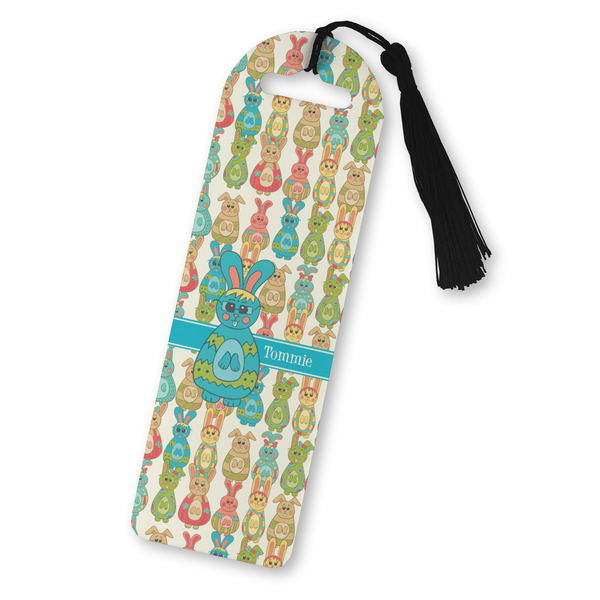 Custom Fun Easter Bunnies Plastic Bookmark (Personalized)