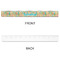 Fun Easter Bunnies Plastic Ruler - 12" - APPROVAL