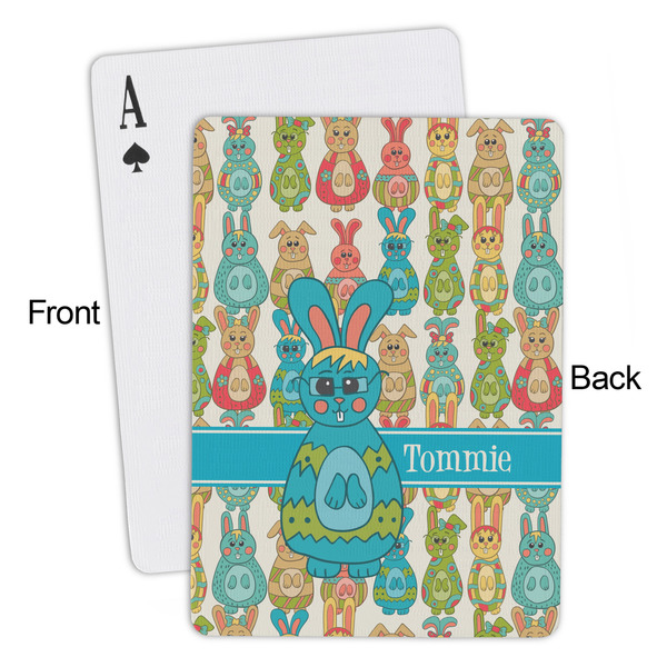 Fun Easter Bunnies Playing Cards - Approval