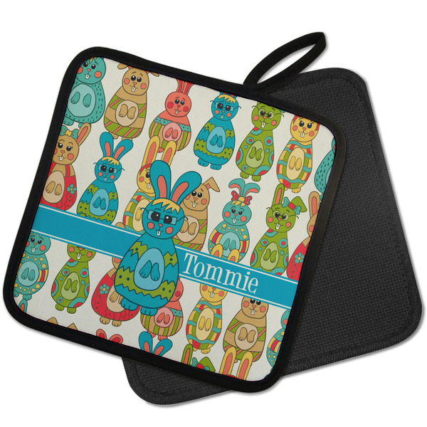 Fun Easter Bunnies Pot Holders - PARENT MAIN