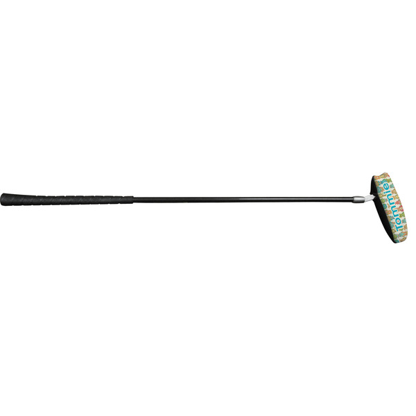 Fun Easter Bunnies Putter Cover (In Use)