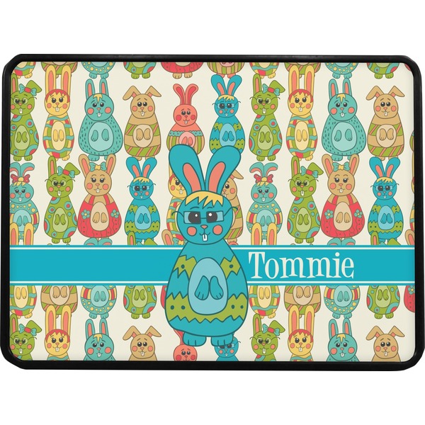 Fun Easter Bunnies Rectangular Car Hitch Cover w/ FRP Insert (Select Size)