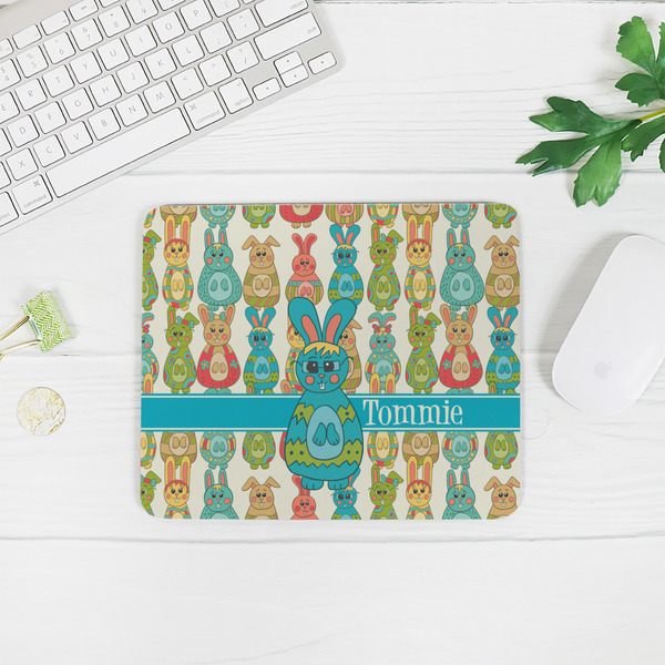 Fun Easter Bunnies Rectangular Mouse Pad - LIFESTYLE 2
