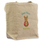 Fun Easter Bunnies Reusable Cotton Grocery Bag - Front View