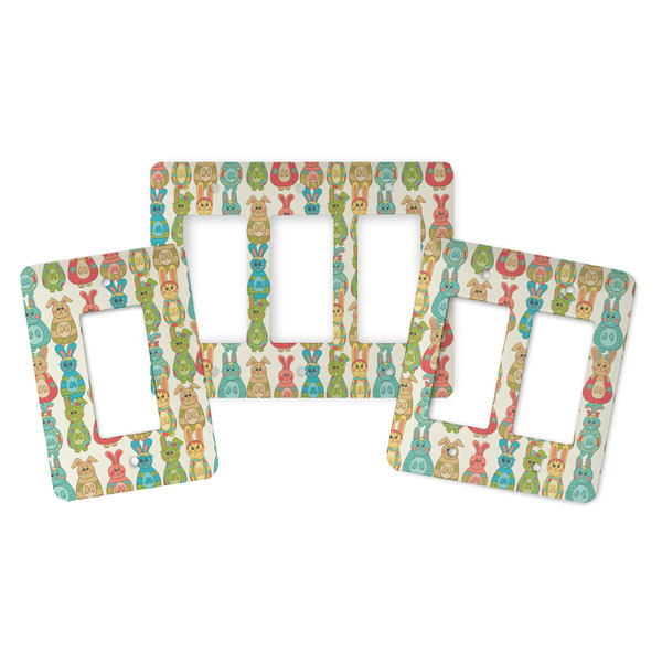 Fun Easter Bunnies Rocker Light Switch Covers - Parent - ALL VARIATIONS