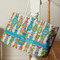 Fun Easter Bunnies Large Rope Tote - Life Style
