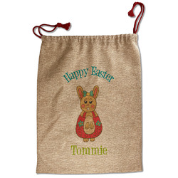 Fun Easter Bunnies Santa Sack - Front (Personalized)