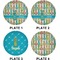 Fun Easter Bunnies Set of Lunch / Dinner Plates (Approval)