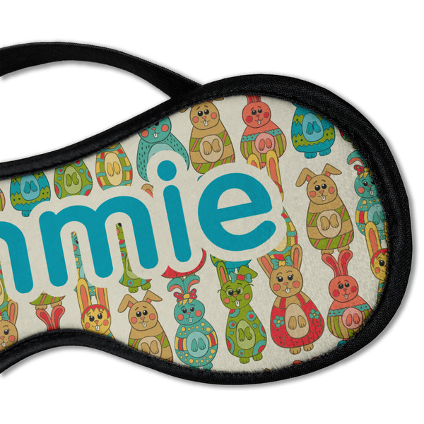 Fun Easter Bunnies Sleeping Eye Mask - DETAIL Large