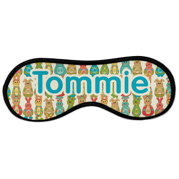 Custom Fun Easter Bunnies Sleeping Eye Masks - Large (Personalized)