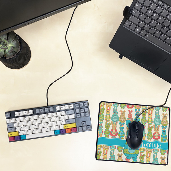 Fun Easter Bunnies Small Gaming Mats - LIFESTYLE