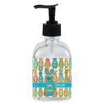 Fun Easter Bunnies Glass Soap & Lotion Bottle - Single Bottle (Personalized)