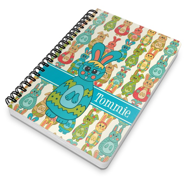 Fun Easter Bunnies Spiral Journal 7 x 10 - Main