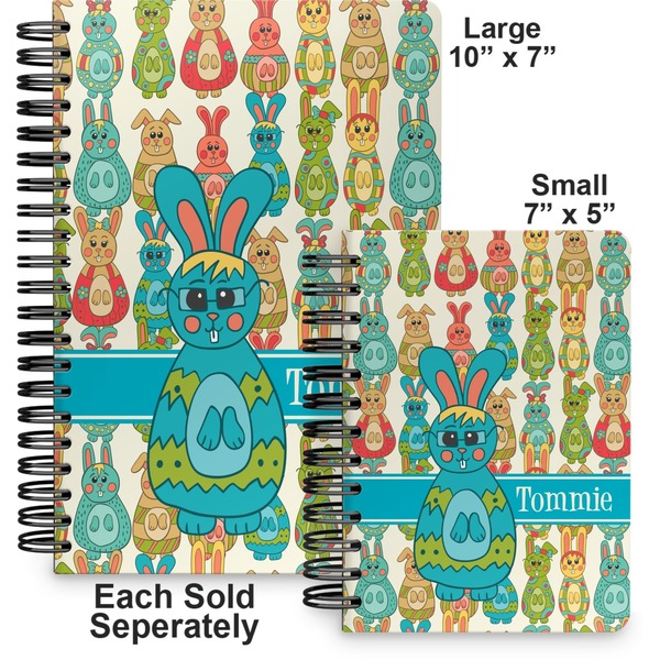 Fun Easter Bunnies Spiral Journal - Comparison